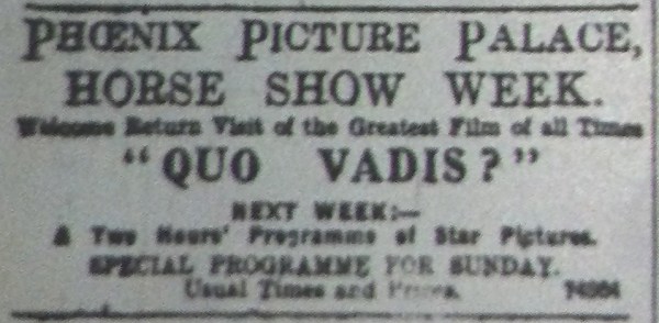Quo Vadis Phoenix ET 9 Aug 1913