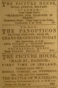 Panopticon Reopens Sep 1913