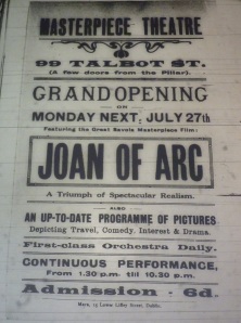 Handbill for opening of the Masterpiece Theatre (Holloway 27 Jul.)