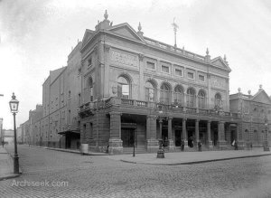 Theatre Royal, Dublin. http://archiseek.com/2012/1897-theatre-royal-hawkins-st-dublin/#.VCrJYBYg9OI