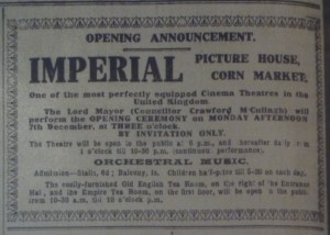 Belfast Evening Telegraph 5 Dec. 1914: 2.