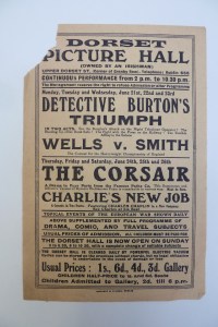 Handbill for Dorset Picture Hall, 4-19 Jun. 1915. Courtesy of National Library of Ireland. 