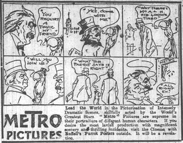 Metro ad DEM 3 Jan 1916