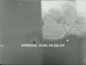 Framegrab from Destruction of a German Blockhouse by 9.2 Howitzer; Impeial War Museum.