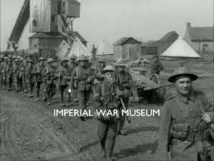 Framegrab from The Fight at St. Eloi; Imperial War Museums.