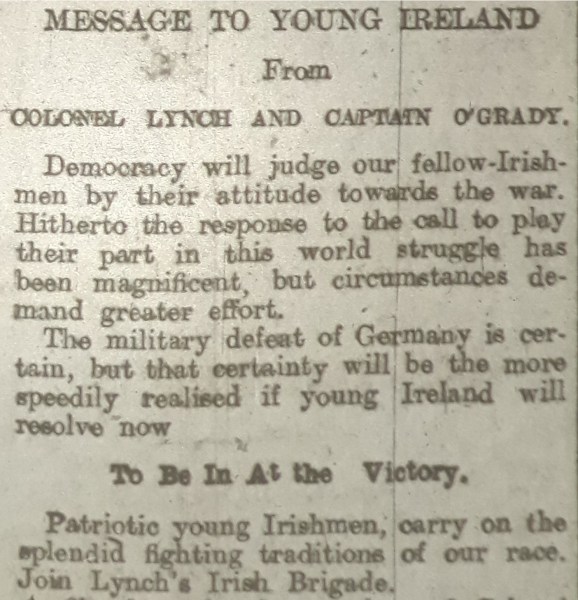 Lynch Slide DEM 30 Aug 1918